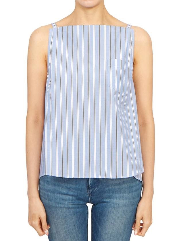 24 ss cotton poplin CAMISOLE shirt 2407305458 B0031072487 - SACAI - BALAAN 4