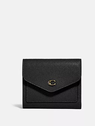 Win Small Leather Bicycle Wallet Black - COACH - BALAAN 2