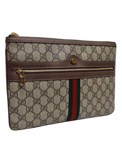 517551 GG Supreme Canvas Ophidia Clutch Bag - GUCCI - BALAAN 2