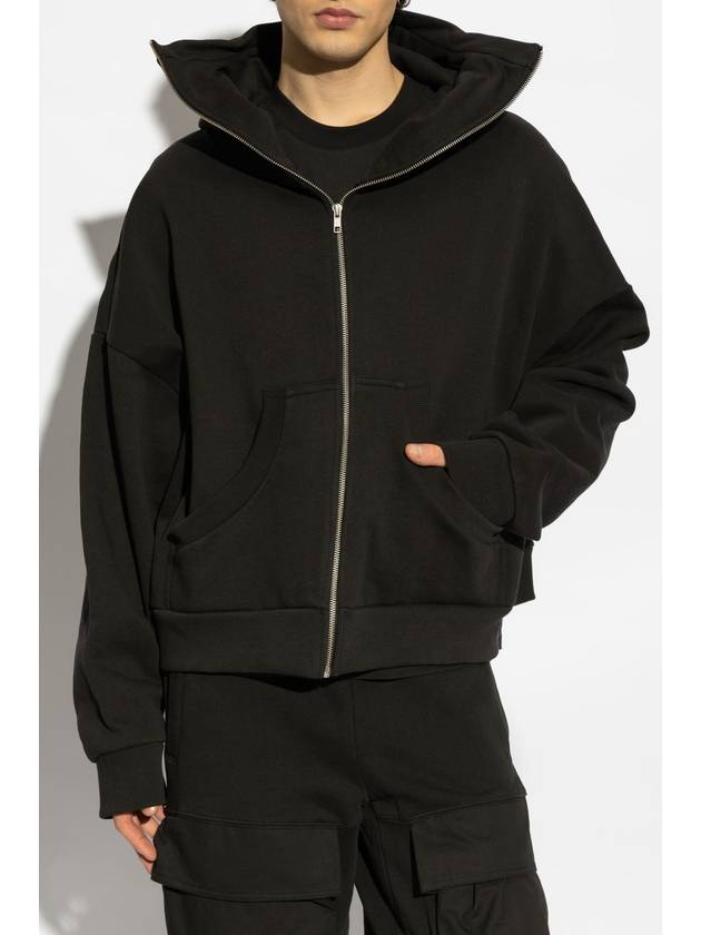 ENTIRE STUDIOS Sweatshirt Full Zip, Unisex, Black - ENTIRE STUDIOS - BALAAN 5