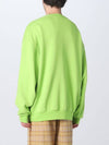 Bubble Logo Crew Neck Sweatshirt Green - ACNE STUDIOS - BALAAN 4