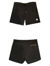 2C00009 53326 999 Logo Patch Swim Shorts Black Men s Pants TEO - MONCLER - BALAAN 4