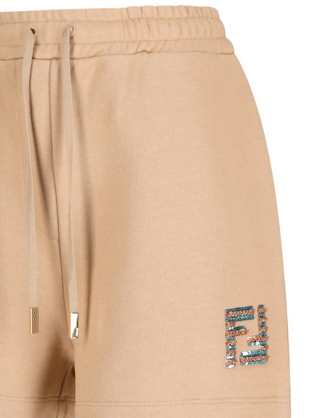 Short Pants FR6567AS8FF1P2P P24 DESERT SAND - FENDI - BALAAN 4