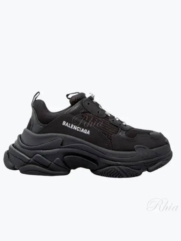 Triple S Low Top Sneakers Black - BALENCIAGA - BALAAN 2