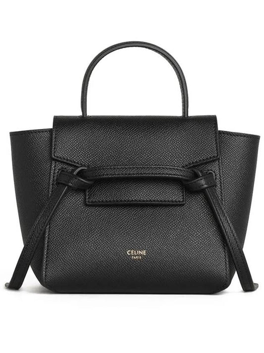 Pico Belt Tote Bag Black - CELINE - BALAAN 2