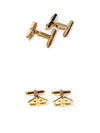 gold logo cufflinks - GIVENCHY - BALAAN 4