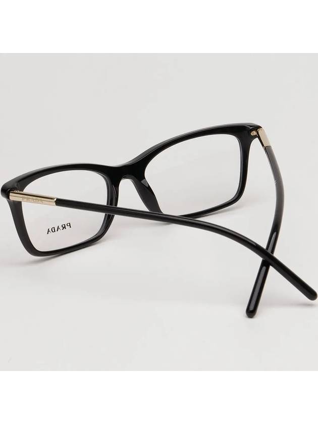 Glasses frame VPR16W 1AB 1O1 square horn frame - PRADA - BALAAN 4