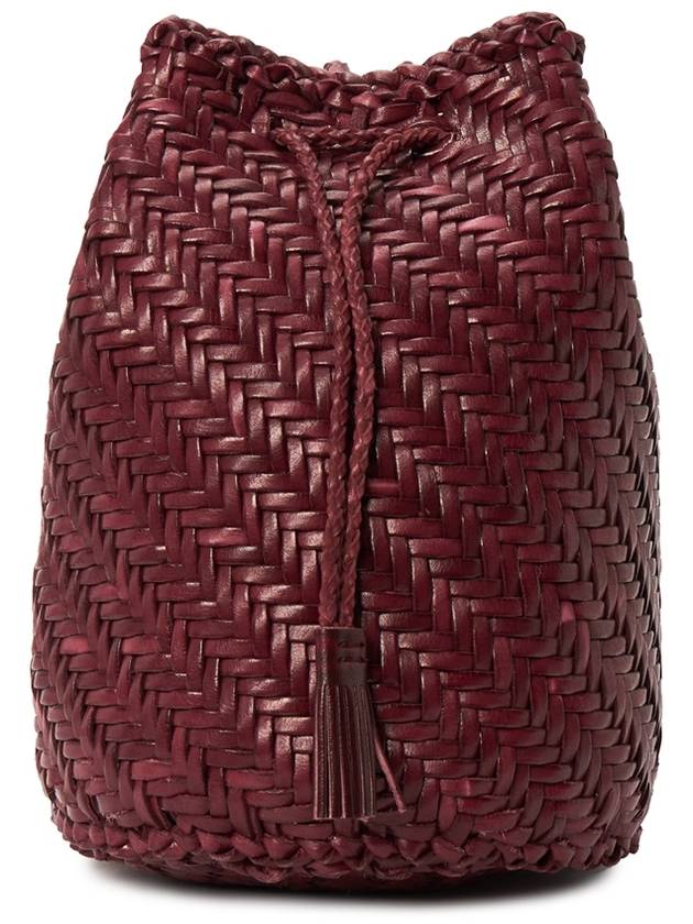 Pom Pom Double Jump Bucket Bag Bordeaux - DRAGON DIFFUSION - BALAAN 5