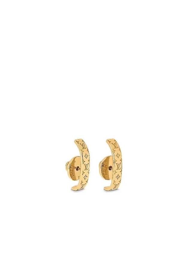 Nanogram Earrings Gold - LOUIS VUITTON - BALAAN 1