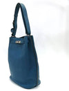 blue shoulder bag - HERMES - BALAAN 3