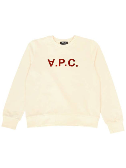 VPC Logo Sweatshirt Offwhite - A.P.C. - BALAAN 2