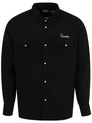 Long Sleeve Shirt 0124205011011 BLACK - VISVIM - BALAAN 1