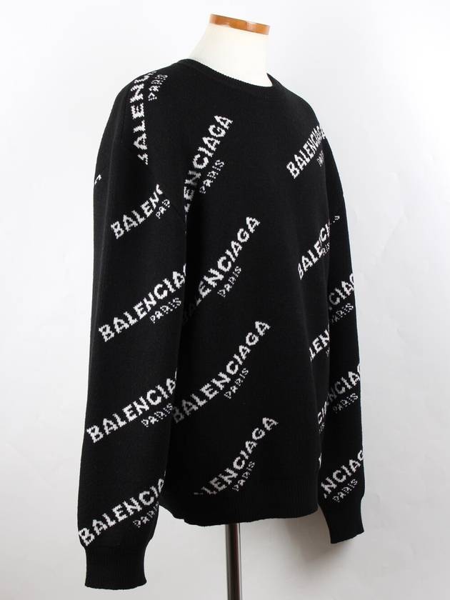 Paris multi logo knit XL - BALENCIAGA - BALAAN 6