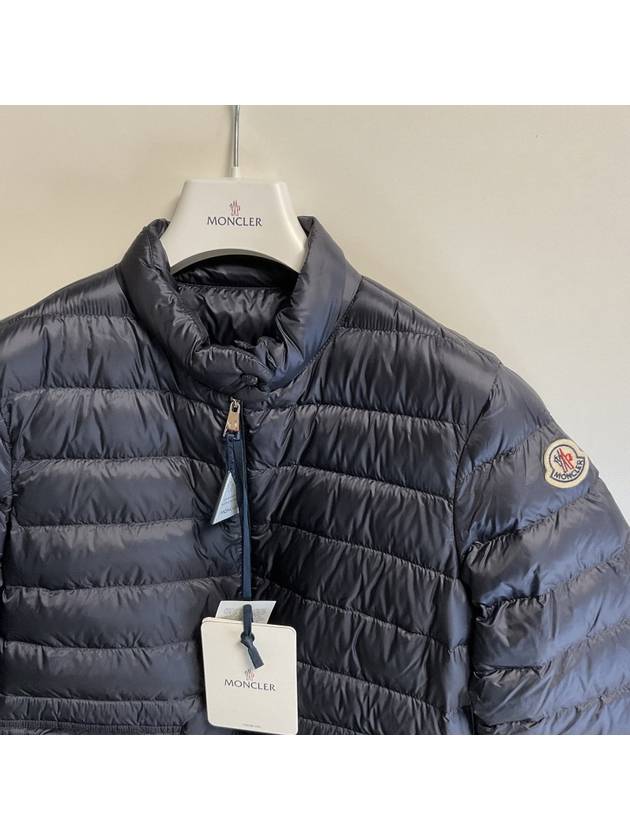 Lans Short Down Jacket Night Blue - MONCLER - BALAAN 4