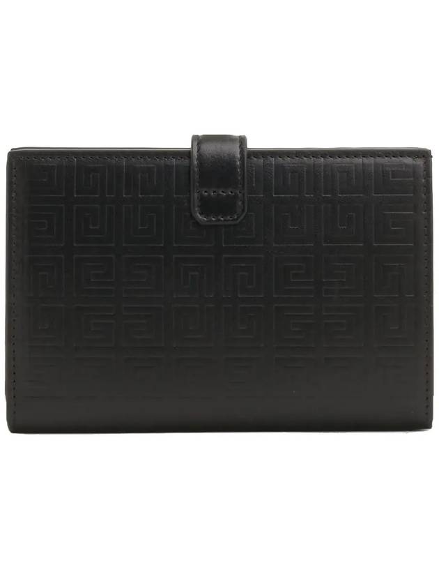 G Cut 4G Leather Card Wallet Black - GIVENCHY - BALAAN 4