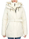 JENI NF CREAM Women s Hooded Padded Jumper Parka - MACKAGE - BALAAN 4