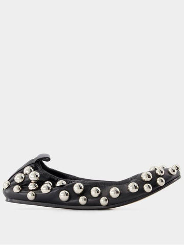 Belna Ballerinas - Isabel Marant - Leather - Black - ISABEL MARANT - BALAAN 1