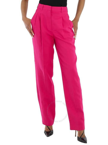 Stella McCartney Hot Pink Lara Tailored Trousers, Brand Size 42 (US Size 8) - STELLA MCCARTNEY - BALAAN 1