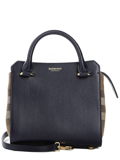 Banwell Tote Bag Navy - BURBERRY - BALAAN 2