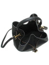 Small Grainy Leather TB Bucket Bag Black - BURBERRY - BALAAN 5