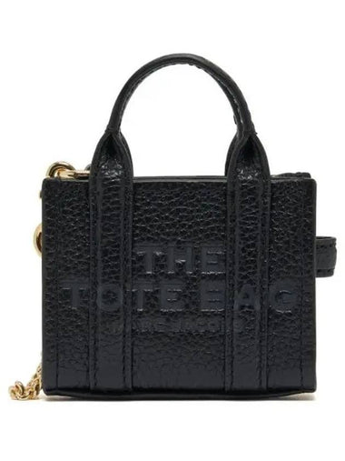 The Nano Tote Bag Charm Black - MARC JACOBS - BALAAN 1