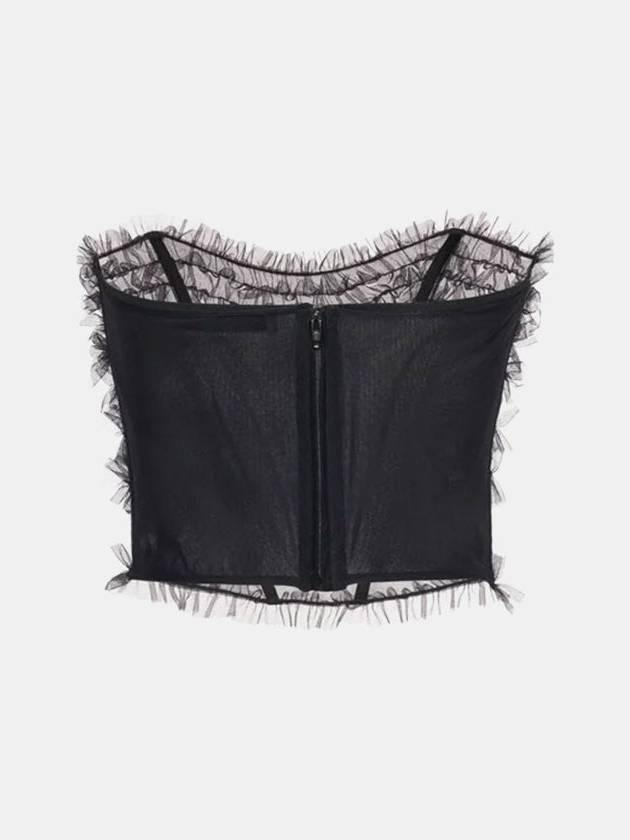 Ruched Tulle Bustier - ALESSANDRA RICH - BALAAN 2