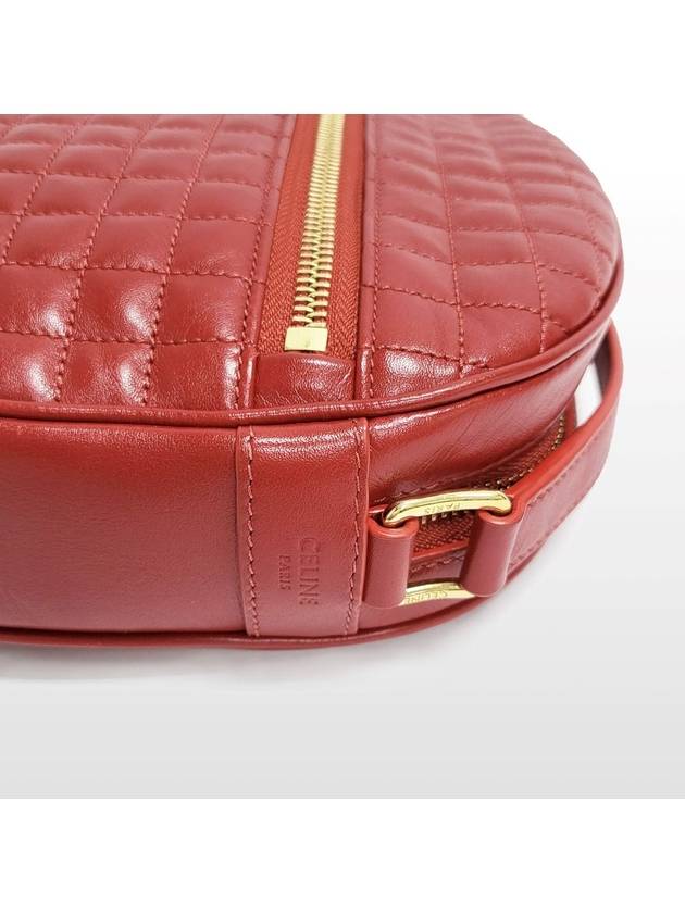 Celine C Charm Quilted Calfskin Cross Bag 188363BFH 27ED - CELINE - BALAAN 6