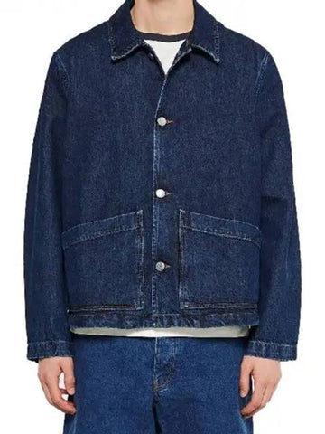 Sunflower patch pocket cotton denim jacket 271548 - SUNFLOWER - BALAAN 1