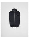 Albino Cashmere Down Vest Navy - PRADA - BALAAN 2