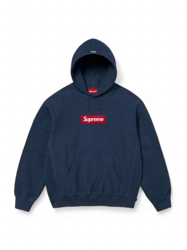 Box Logo Hoodie Navy - SUPREME - BALAAN 2