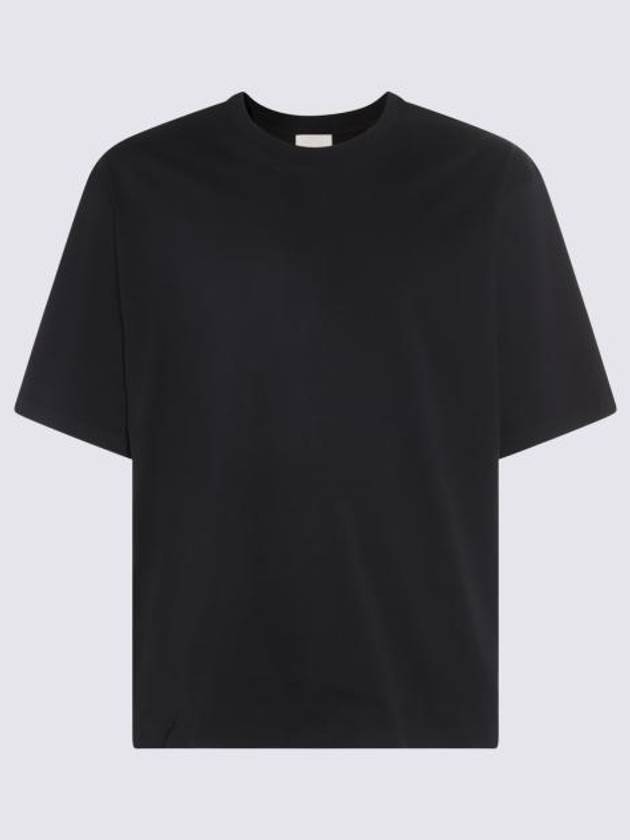 Guizy Back Logo Cotton Short Sleeve T-Shirt Black - ISABEL MARANT - BALAAN 3