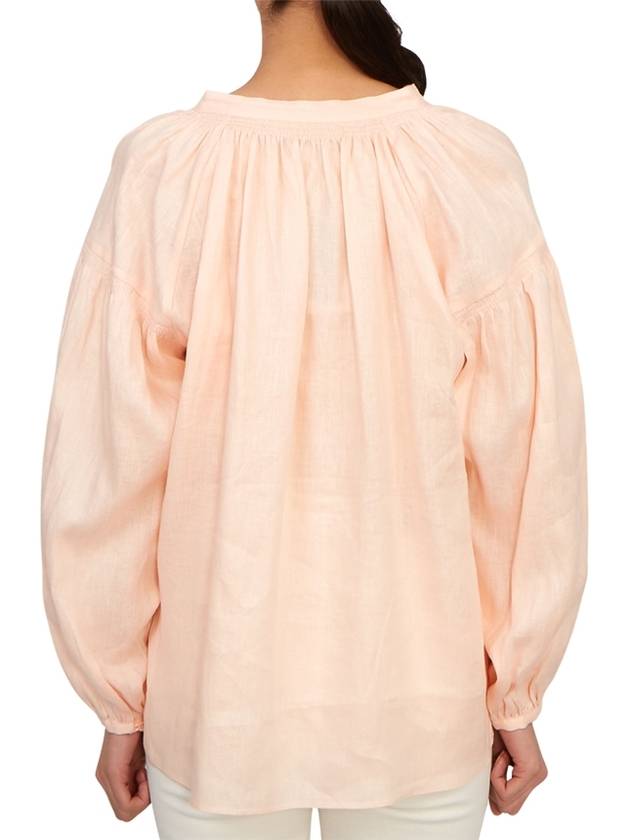 Women's Nipoa Blouse Peach - VANESSA BRUNO - BALAAN 4