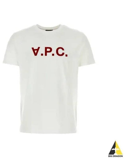 VPC Logo Organic Cotton Short Sleeve T-Shirt White - A.P.C. - BALAAN 2