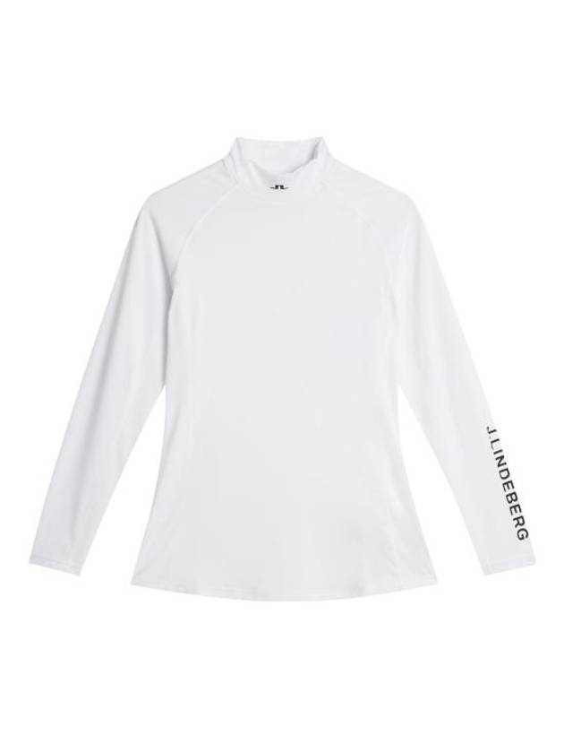 Asa Soft Compression Long Sleeve T-Shirt White - J.LINDEBERG - BALAAN 2