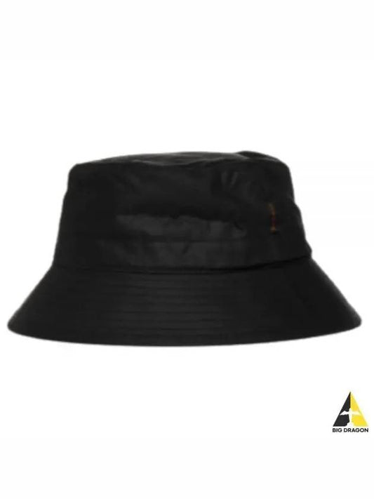 Wax Logo Bucket Hat Black - BARBOUR - BALAAN 2