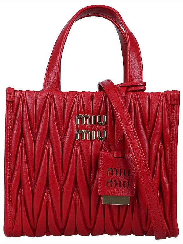 Backpack 5BA277N88F0011 AI23 RED - MIU MIU - 3