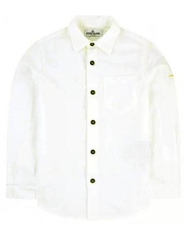 Kids Women Logo Embroidery Shirt White 701610101 V0001 Other 1012812 - STONE ISLAND - BALAAN 1