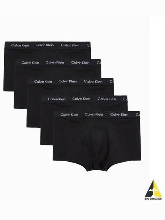 UNDERWEAR Men s Cotton Stretch 5PK Low Rise Trunks NB2734OUB1 - CALVIN KLEIN - BALAAN 1