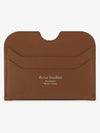 Silver Logo Card Wallet Brown - ACNE STUDIOS - BALAAN 3