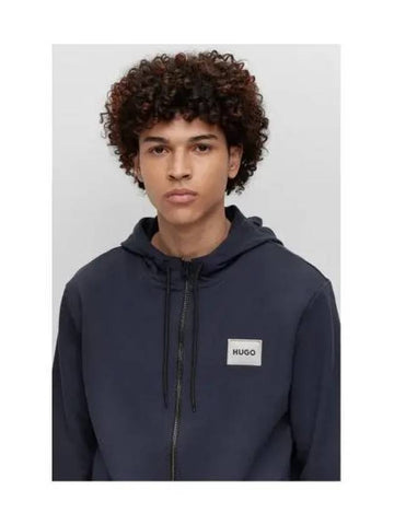 HUGO cotton box logo hooded zip up 50484720 405 - HUGO BOSS - BALAAN 1