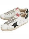 Men's Shearling Superstar Low Top Sneakers White Black Tab - GOLDEN GOOSE - BALAAN 4