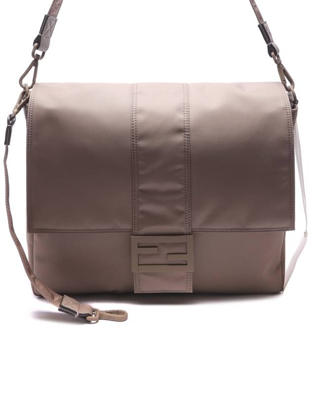 Baguette Large Messenger Bag Beige - FENDI - BALAAN 3