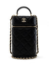 Classic Chain Cosmetic Phone Holder Vanity Bag AP2675 - CHANEL - BALAAN 1