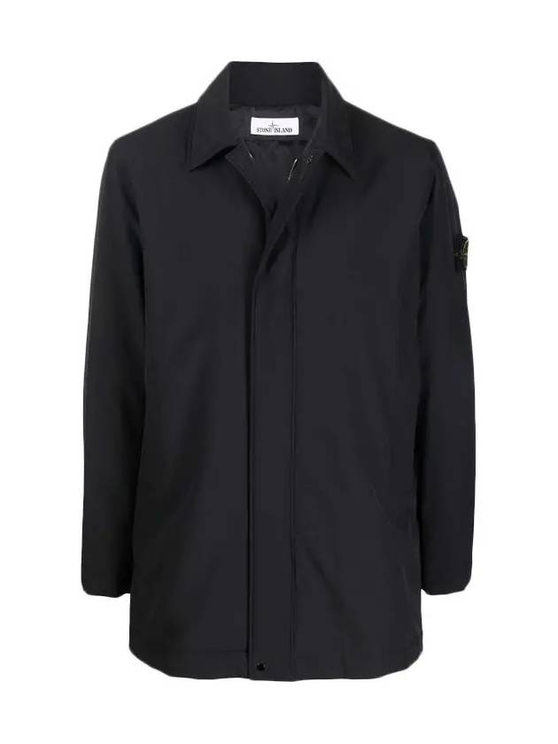 Soft Shell R Dye Technology Car Zip-up Jacket Black - STONE ISLAND - BALAAN 2