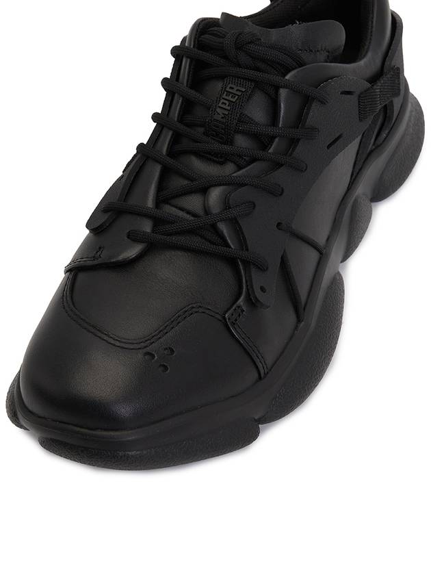 Karst Leather Low Top Sneakers Black - CAMPER - BALAAN 8