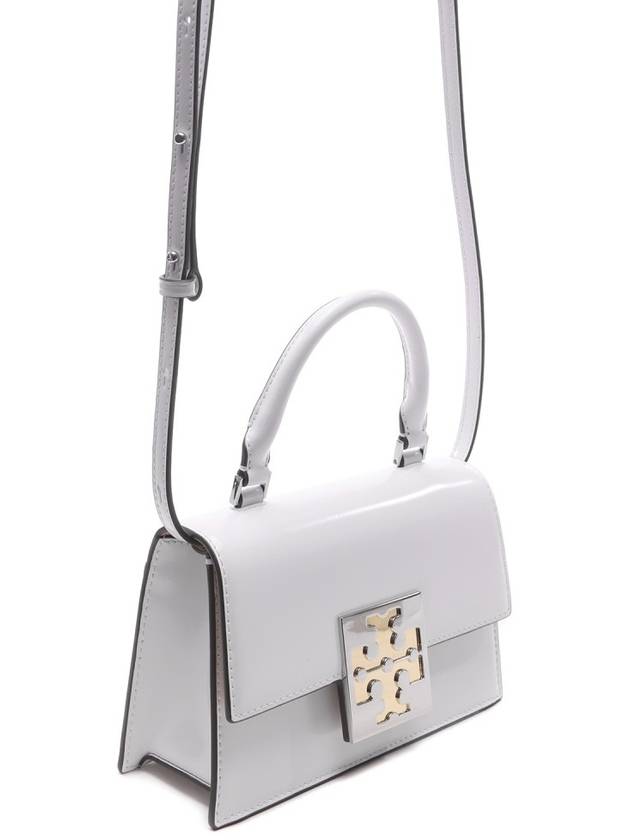 Bonbon Spazzolato Top Handle Mini Cross Bag White - TORY BURCH - BALAAN 4