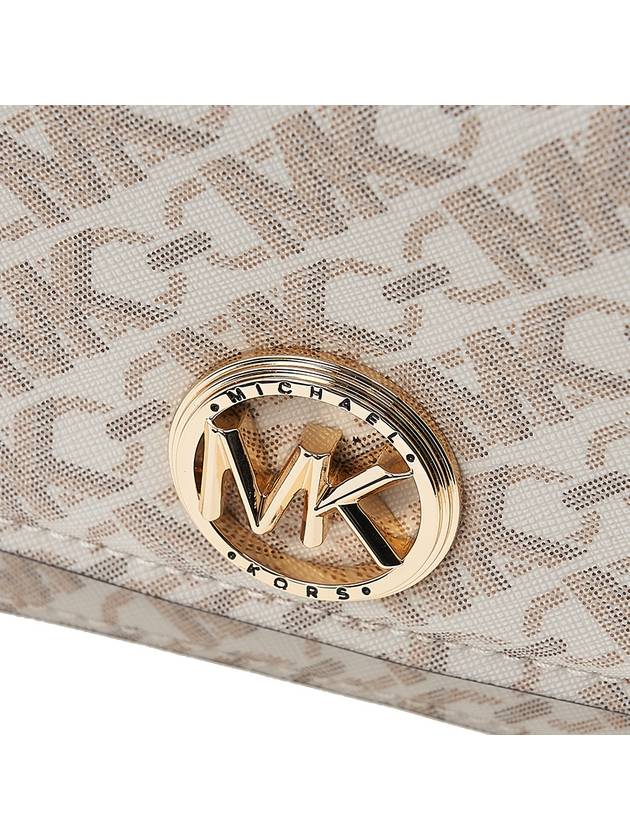 Delancey Monogram Cross Bag Ivory - MICHAEL KORS - BALAAN 7