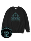 Modelo Oversized Fit Sweatshirt Jade Green Black - MONSTER REPUBLIC - BALAAN 2