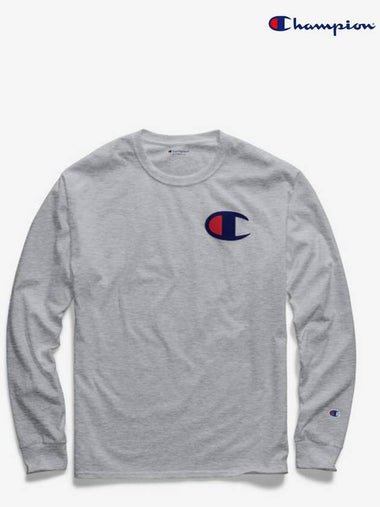 Big C logo sleeve sweatshirt long t shirt GT78H Y06591 - CHAMPION - BALAAN 1