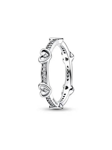 Radiant Sparkling Heart Ring Silver - PANDORA - BALAAN 1